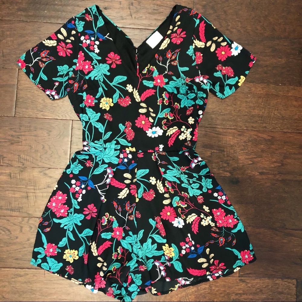 Patterned Romper